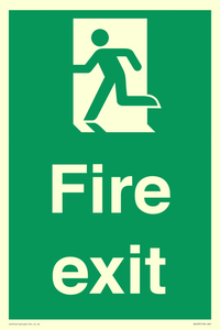 Final fire exit